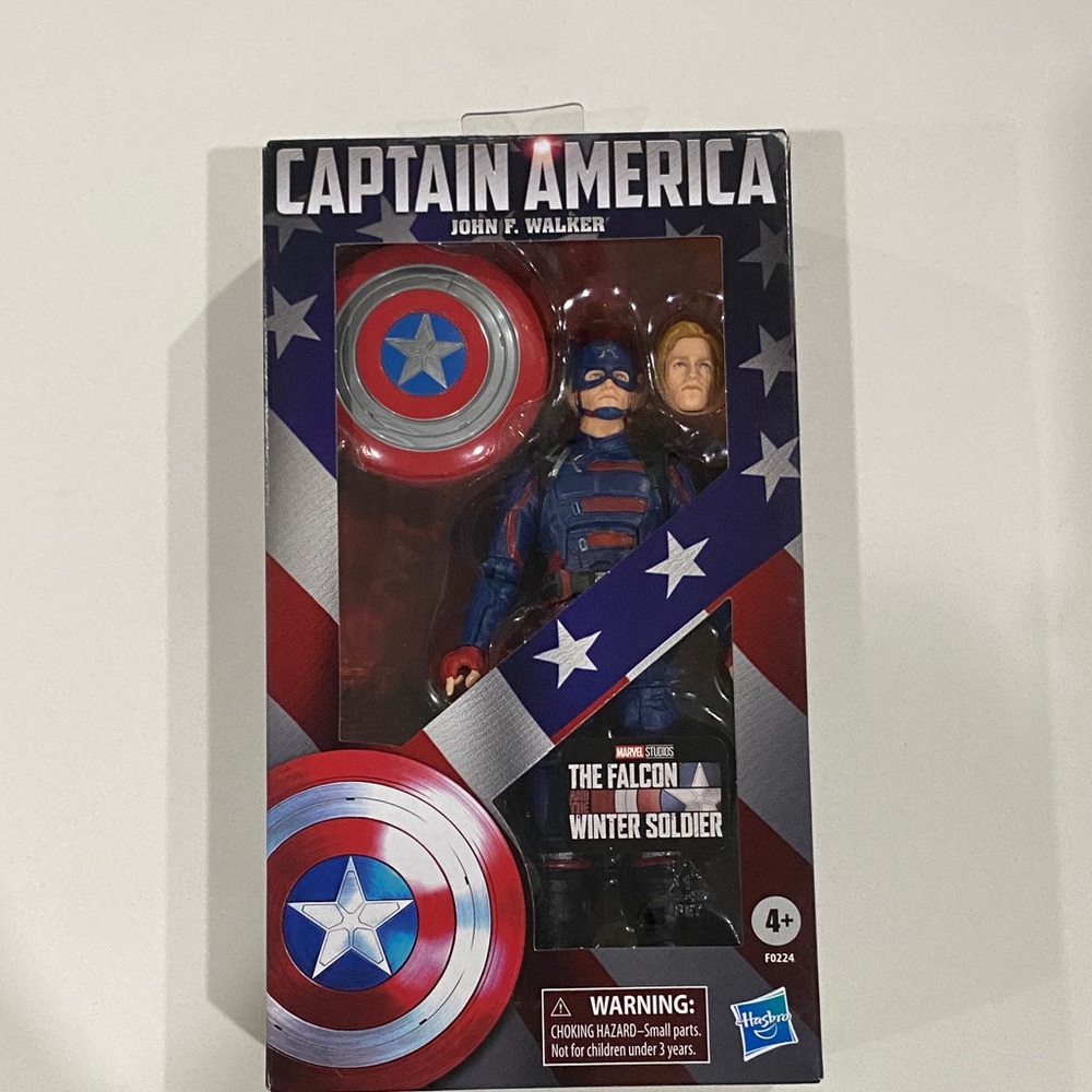 Hasbro Captain America John F. Walker Action Figure - Red, Blue, Silver